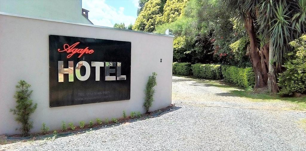 Agape Hotel Cesário Lange Exteriör bild