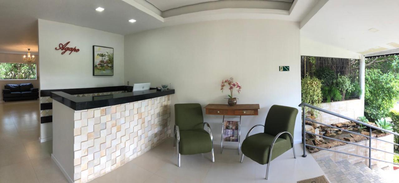 Agape Hotel Cesário Lange Exteriör bild